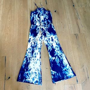 Silk Ramona LaRue Jumpsuit (painted art)